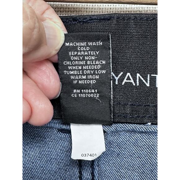 Lane Bryant Flare Dark Wash High Rise Jeans Size 22 Stretch 29” Inseam - Picture 9 of 16